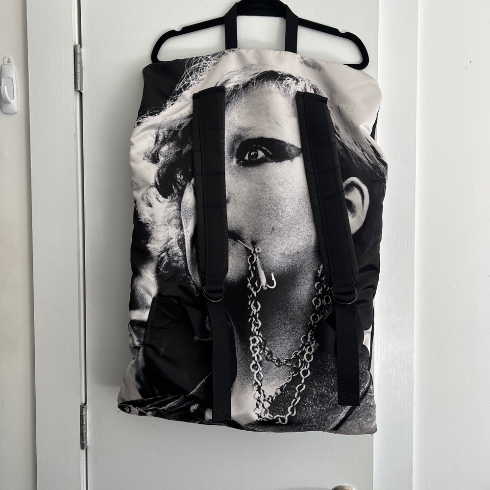Raf simons Eastpak punk big backpack black